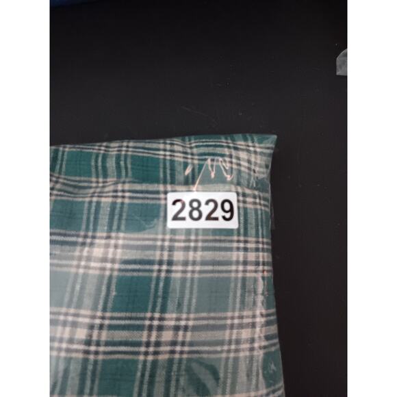 Moose Creek Heavy Linen Shirt Mens XL Green Plaid Button Down Relaxed Outdoors - Picture 13 of 13